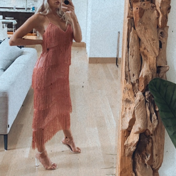 ASOS Fringe Body Con Dress 💃🏼💃🏼 - Picture 2 of 4